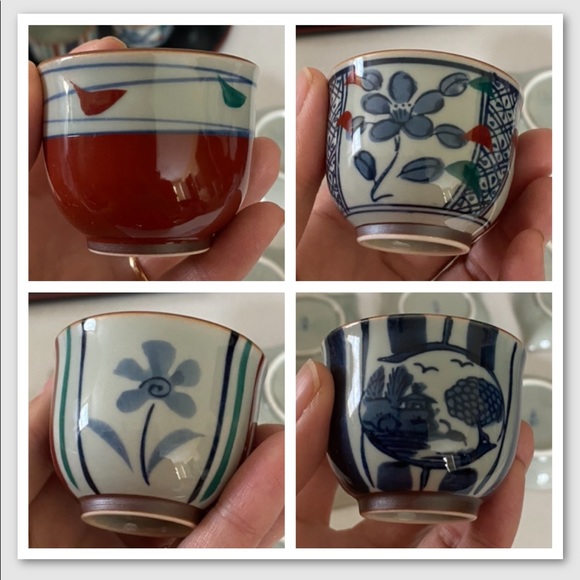 Japanese Arita porcelain Sake set - Arita Display - Picture 5 of 16